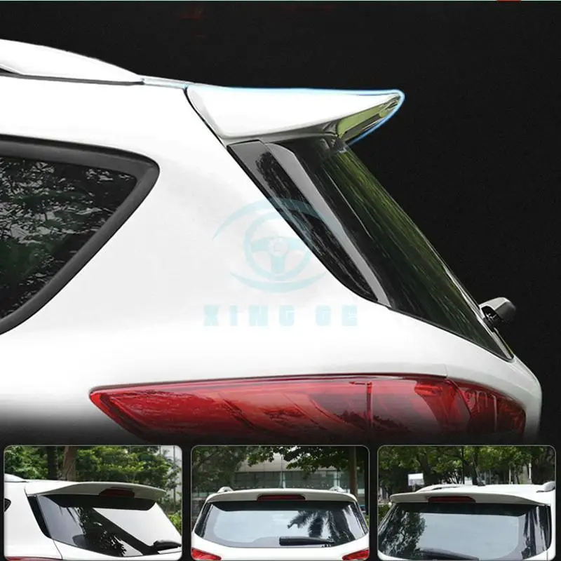 ABS жемчужно белый сушкой лаком крыло спойлер для Ford Escape/Kuga 2013 2016|wing spoiler|abs spoilerspoiler