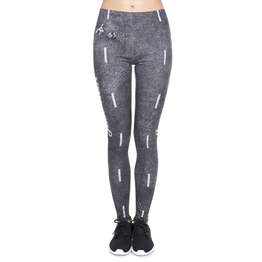Дизайн, женские леггинсы с разноцветным рисунком, леггинсы с 3D принтом, женские леггинсы для фитнеса, женские штаны, леггинсы для тренировок - Цвет: lga46242