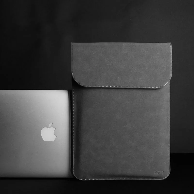 Ультратонкий чехол из искусственной кожи для ноутбука Macbook Air Pro Retina 11 12 13 15 дюймов
