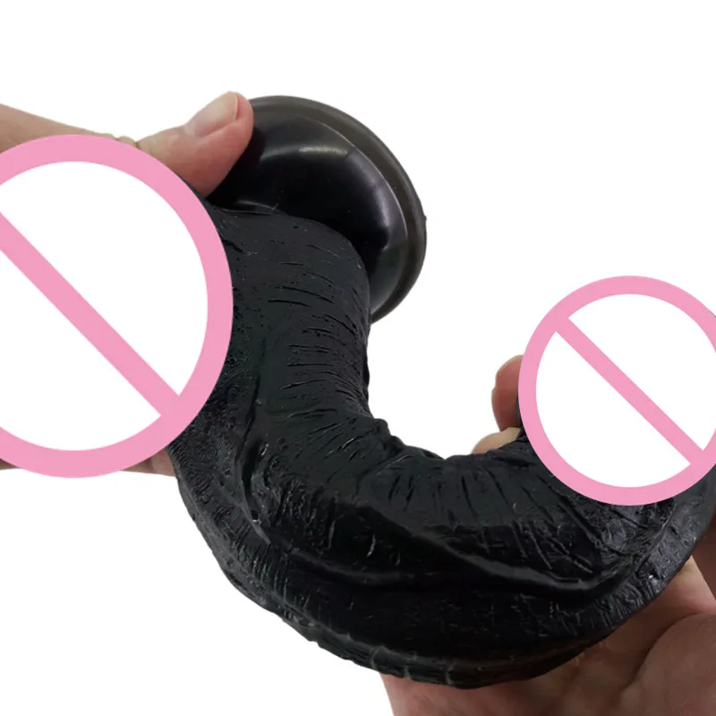 Реалистический гибкий пенис Дик сильной присоской для взрослых Интимные товары