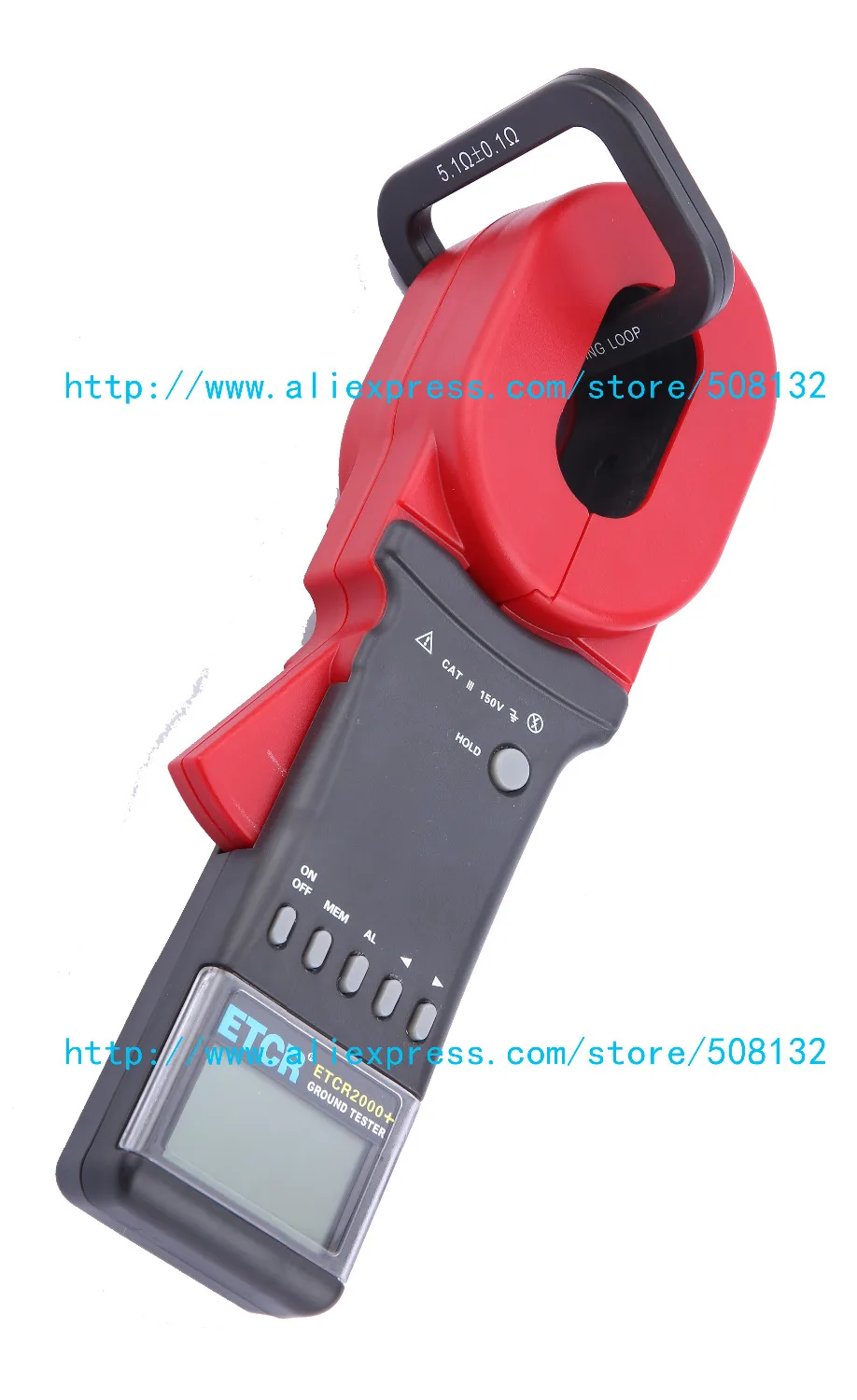 Тестер сопротивления заземления ETCR2000 + Измеритель 0 01 ~ 1200 Ом|meter clamp|clamp on meterclamp meter |
