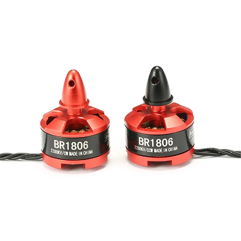 Новейшее высокое качество 4 шт. Racerstar Racing Edition 1806 BR1806 2280KV 1-3S бесщеточный двигатель