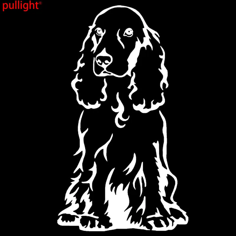 2017 Новый стиль горячий кокер спаниель фотография необычная Виниловая Наклейка