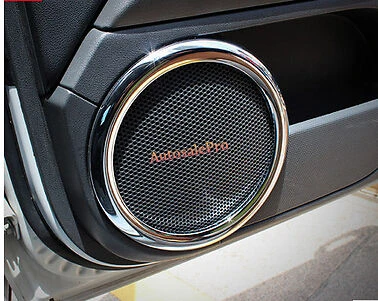 ABS хромированное кольцо динамика двери украшения крышки отделка 4 шт для Jeep