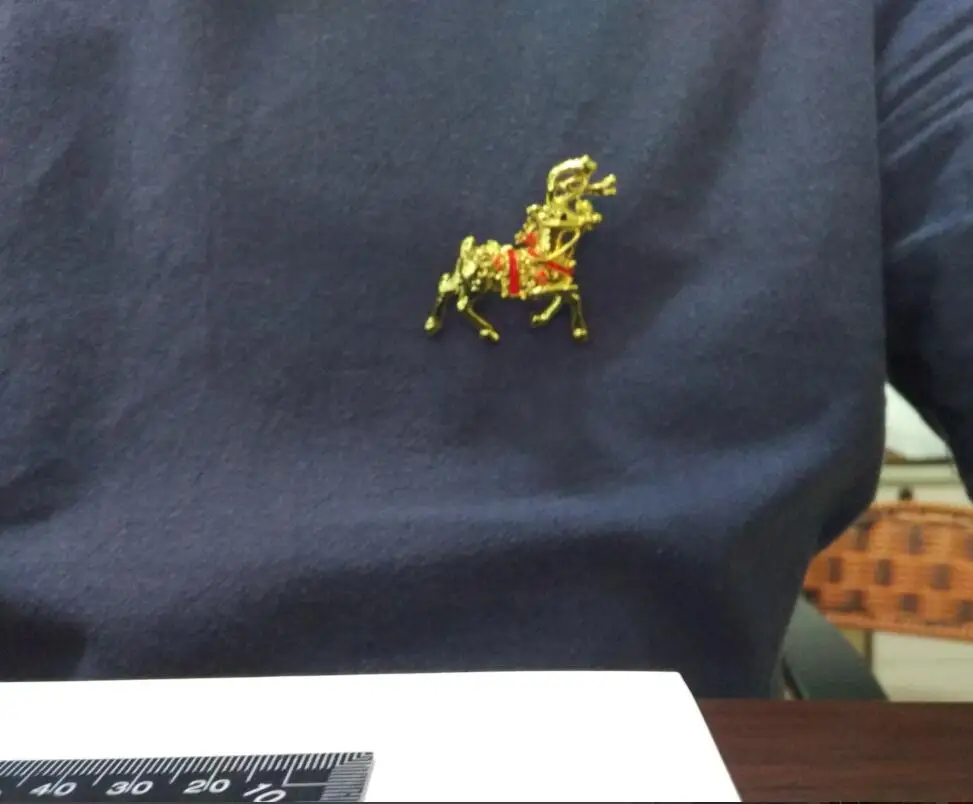 Летние Броши с Красной глазурью золотого цвета модные ювелирные изделия подарок