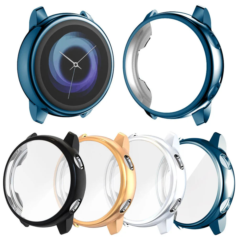 Защитный чехол для Samsung Galaxy Watch Active 2 1 защитный экрана 40 мм 44 легкий с полным