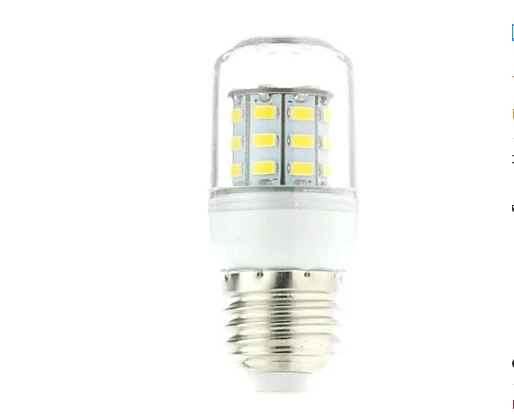 Светодиодный светильник HRSOD E26/E27 4 Вт 30 SMD 5730 200 лм теплый белый/холодный белый свет