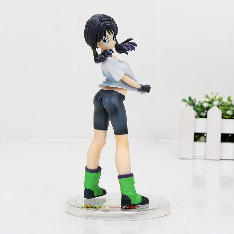 2 Dragon Ball Z № 18 вер. III Dragon Ball Gals лазурь Bulma Lunchi Videl девушки цифры ПВХ фигурка героя Коллекционная модель игрушки куклы для детей - Цвет: 2