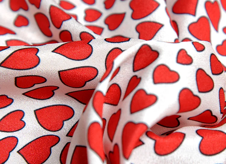 Высокое качество, новая мода, подиумный костюм, набор, женский, длинный рукав, v-образный вырез, сердце, принт, блузка, топ, юбка, набор