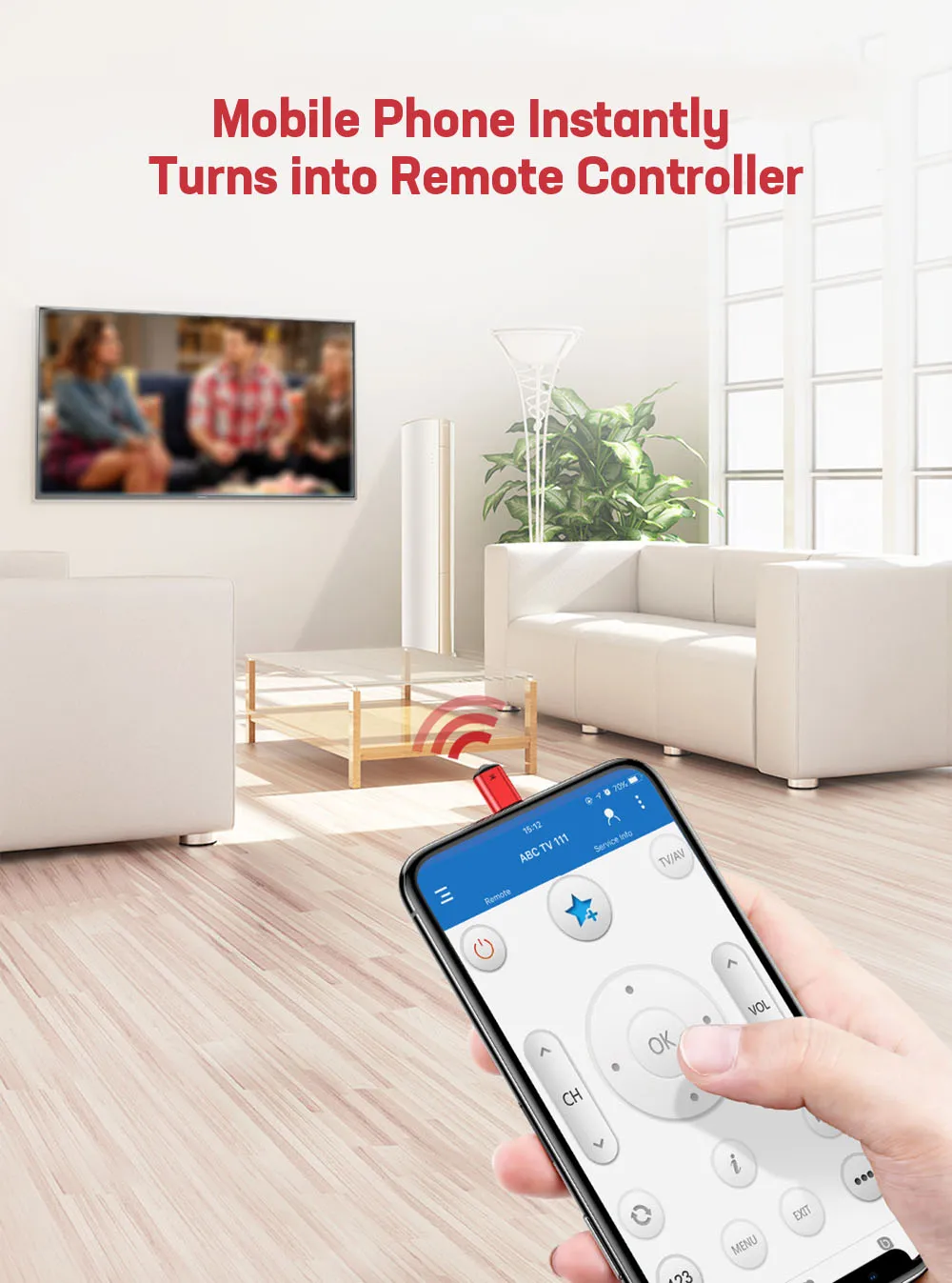 R01/R02 8 Pin смартфон ИК пульт дистанционного Управление Лер Пылезащитный чехол