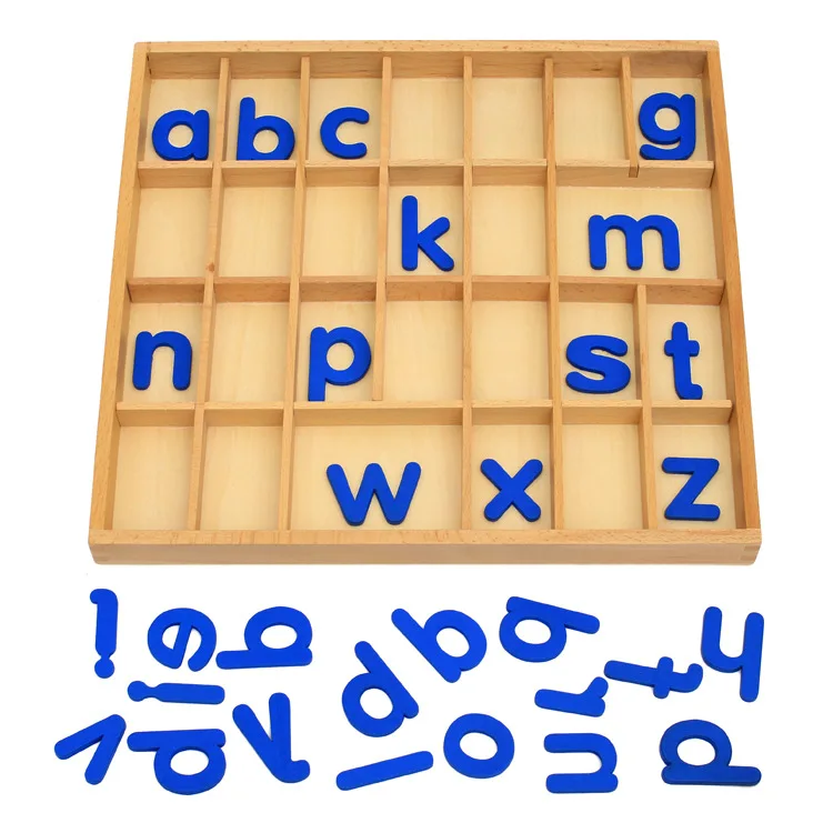 Модернизированный Новый учебных Монтессори материалы буквы алфавита 35 см * 34 2.7