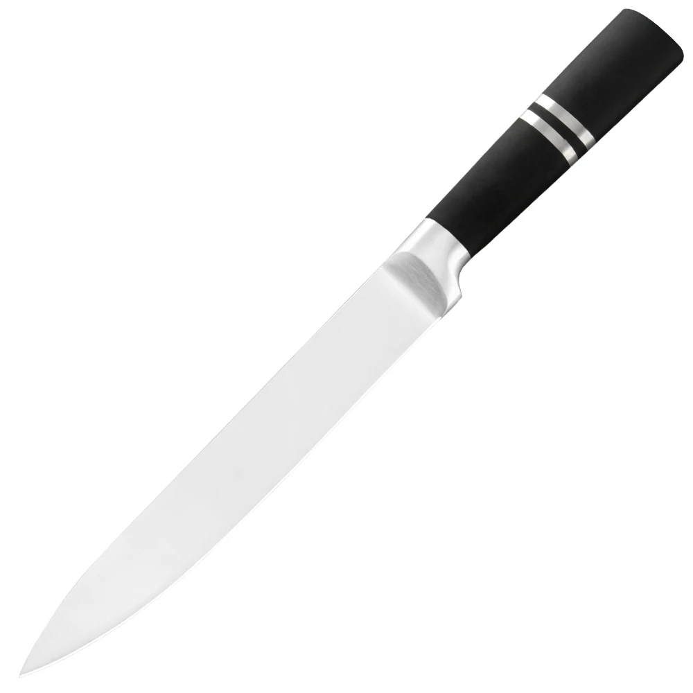8 slicing Дамасский профессиональный набор кухонных ножей 6 шт. шеф-повара для нарезки хлеба Santoku нож для очистки овощей японский набор ножей из нержавеющей стали - Цвет: 8 slicing