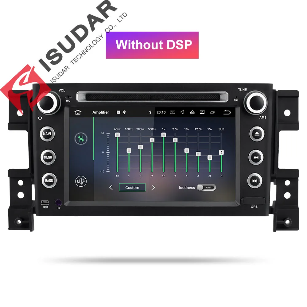 Isudar Авторадио для SUZUKI/Grand Vitara автомобильный мультимедийный плеер Android 9 dvd-проигрыватель 2 DIN gps 8 Core ram 4 Гб rom 32 Гб видеорегистратор с радио - Цвет: ROM 32GB Without DSP