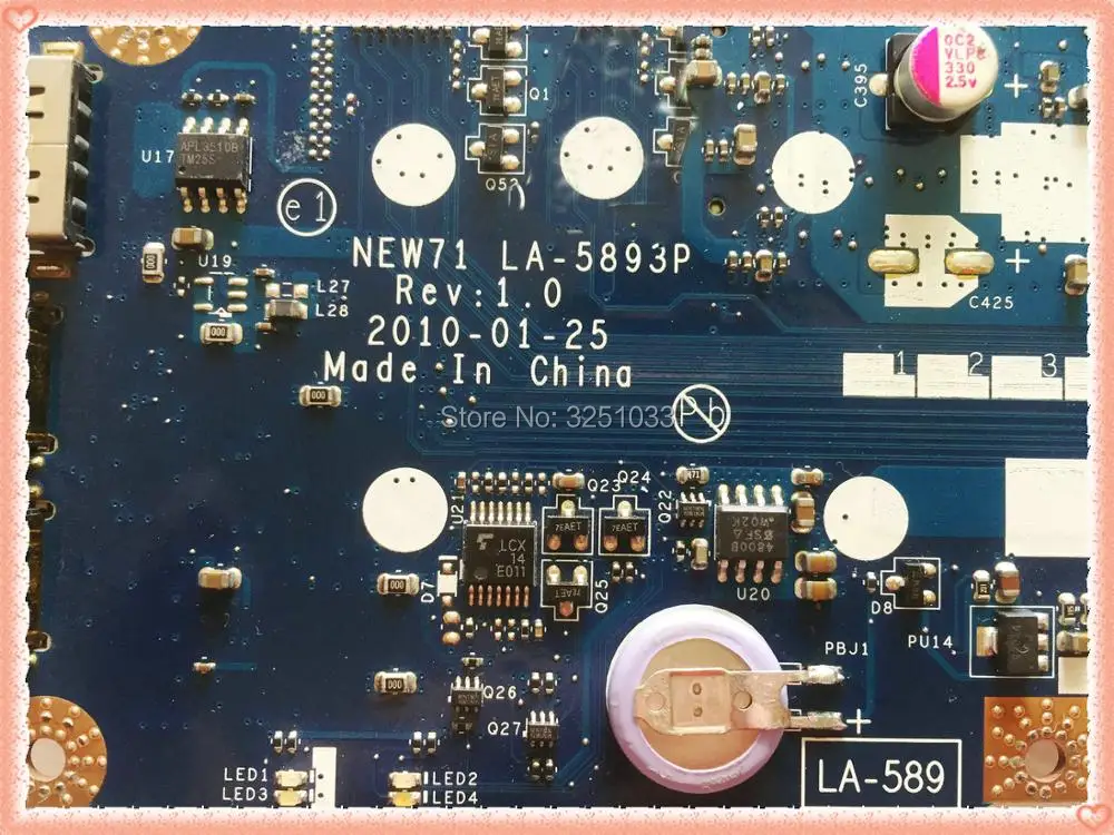 NEW71 LA-5893P для ACER 5742 5742G 5741G ноутбук MBWUV02001 MB. WUV02.001 материнская плата для ноутбука все функции хорошая работа