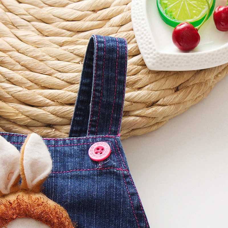 DIIMUU одежда для малышей юбки девочек милая Повседневная джинсовая юбка детская