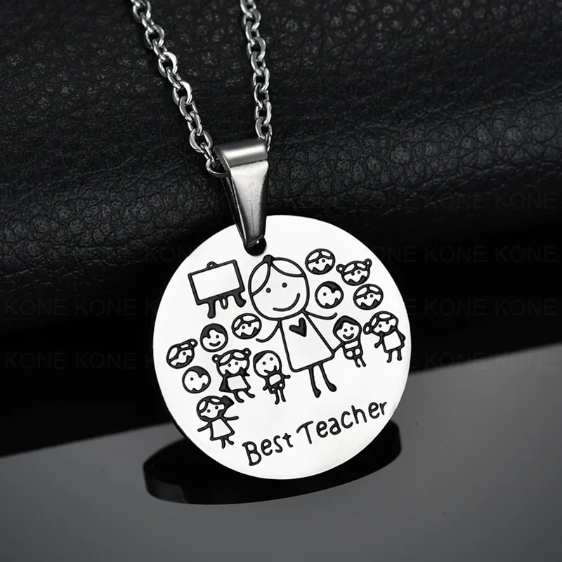 Женское Ожерелье с кулоном из нержавеющей стали UZone ювелирное изделие для