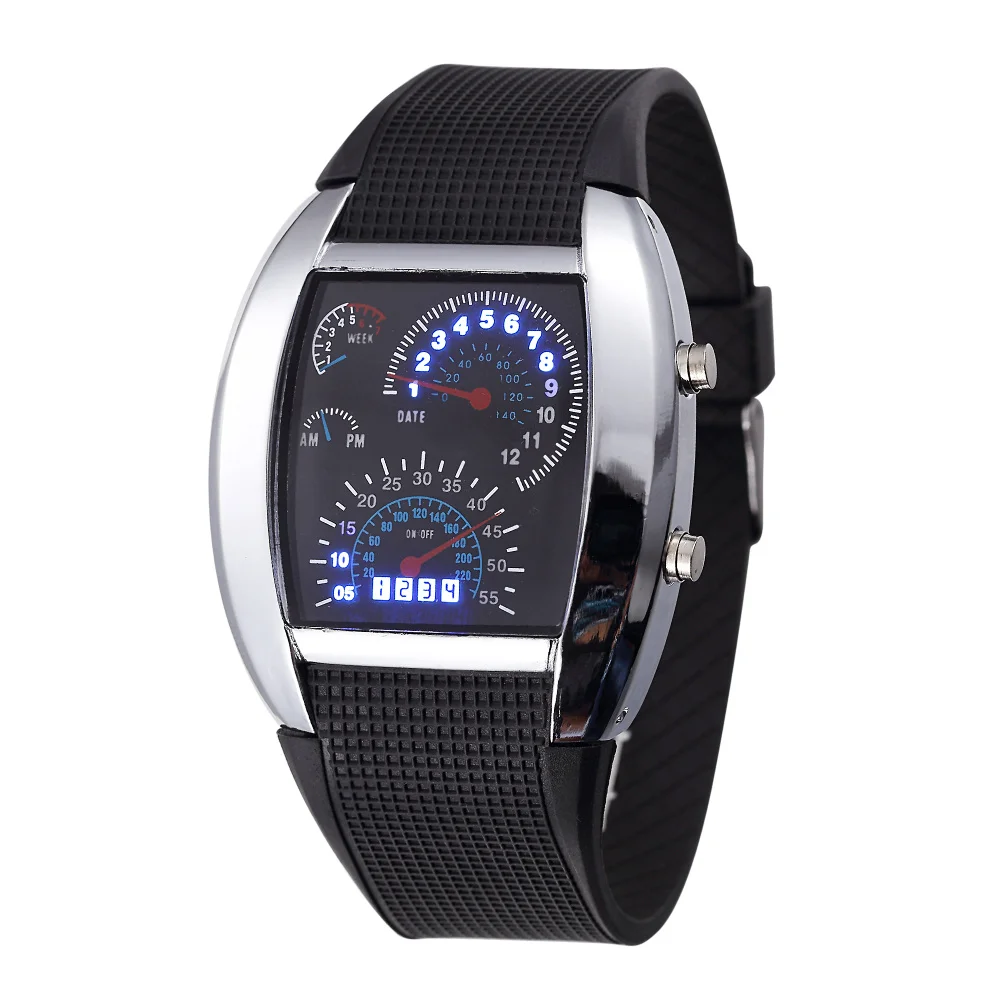 

2020 New Men's Fashion Led Digital Watches Men Sports Military Watch Reloj hombre Fashion Watch Men Sports Military Watches