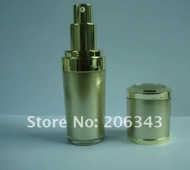 

30G gold acrylic press pump lotion ,emusion bottle