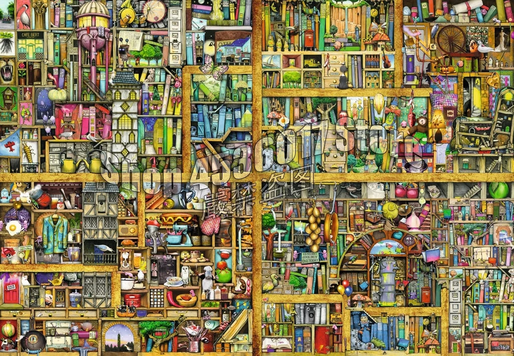 5D алмазная вышивка волшебный книжный шкаф литература сделай сам живопись