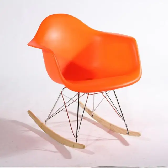 orange Современная мебель для отдыха гостиная. пластиковое Модное детское кресло для гостиной. балконное кресло-качалка. многоцветное опционально - Цвет: orange