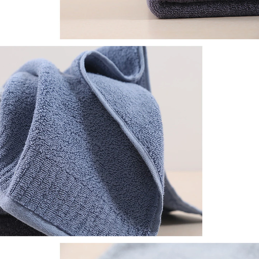 70*35cm Square Solid Color Bamboo Fiber Soft Face Towel Cotton Hair Hand Bathroom Bath Towels Adult Men Women Baby Handkerchief | Дом и сад