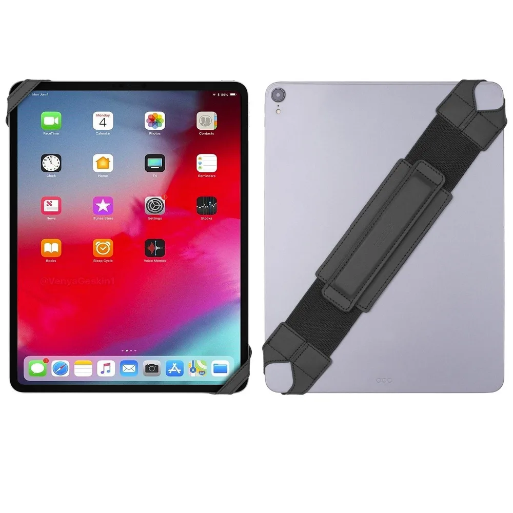 JOYLINK универсальный планшет ремешок держатель для iPad Pro 12,9 дюйма 360 градусов поворотный кожаный ручка с эластичным поясом