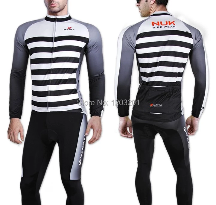 2015 новый полоса стиль зимой с длинным рукавом велосипед одежда 3D мягкие брюки