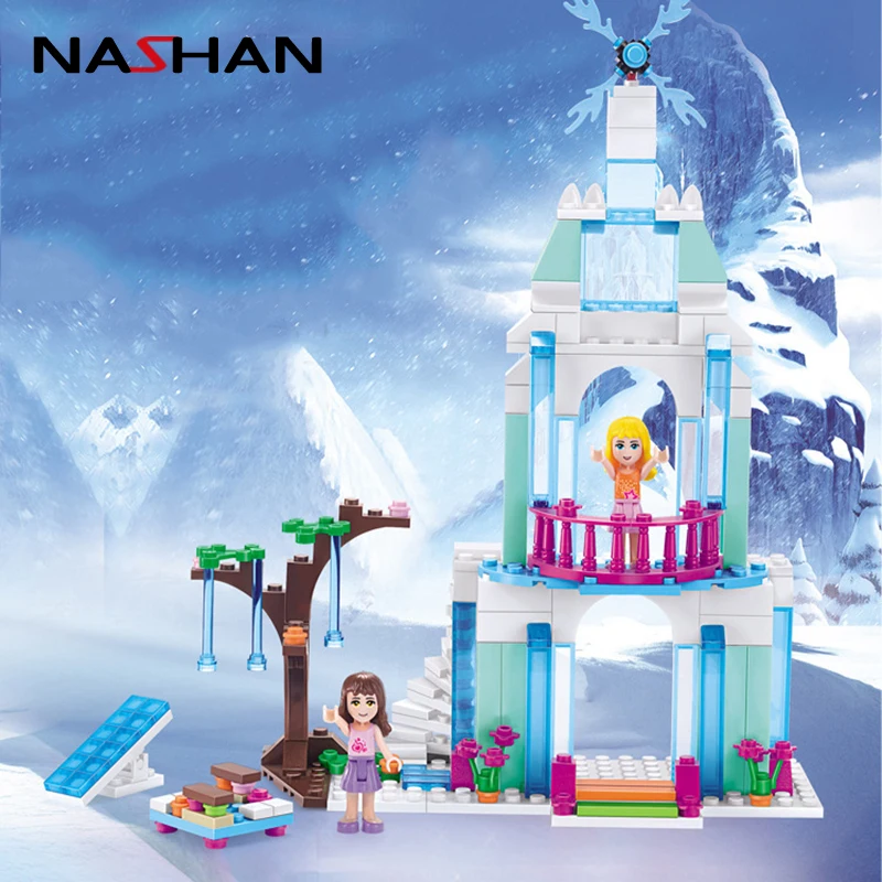Lepin 337 / 258pcs Принцесса Замок Модель Блоки Строительные игрушки Набор Наборы для