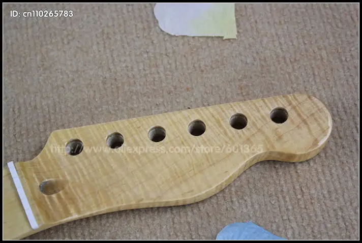 Комплект для электрической гитары 21 лад тигровая зернистая Кленовая гитара