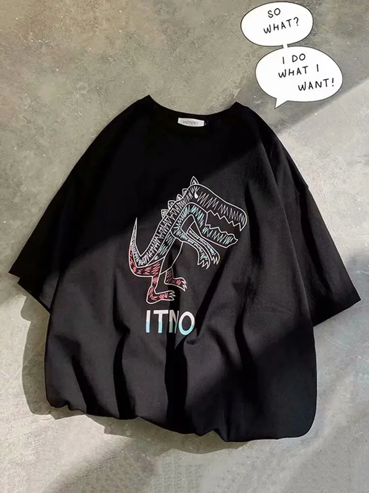2019 хип хоп шаблон дизайн этикетка хлопок удлиненная футболка мужская печать на