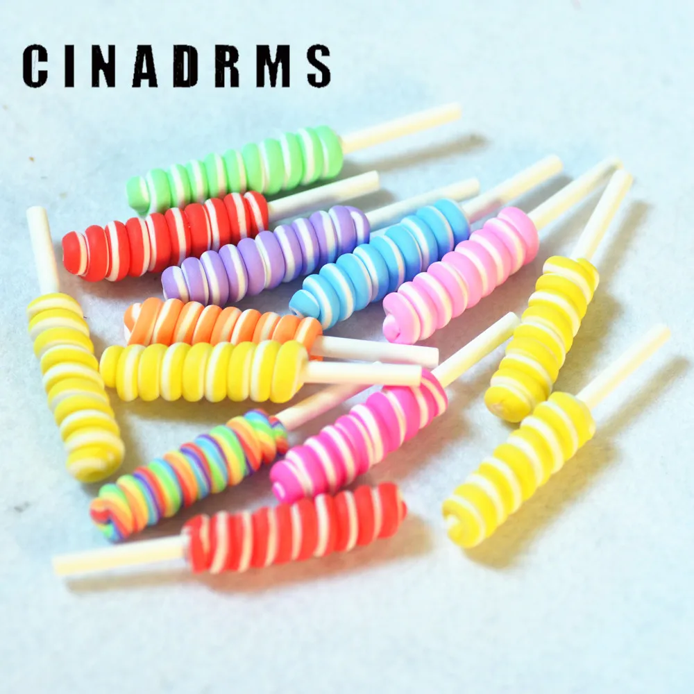 Новое поступление мягкая глина 9*53 мм сладости из мягкой глины украшение для