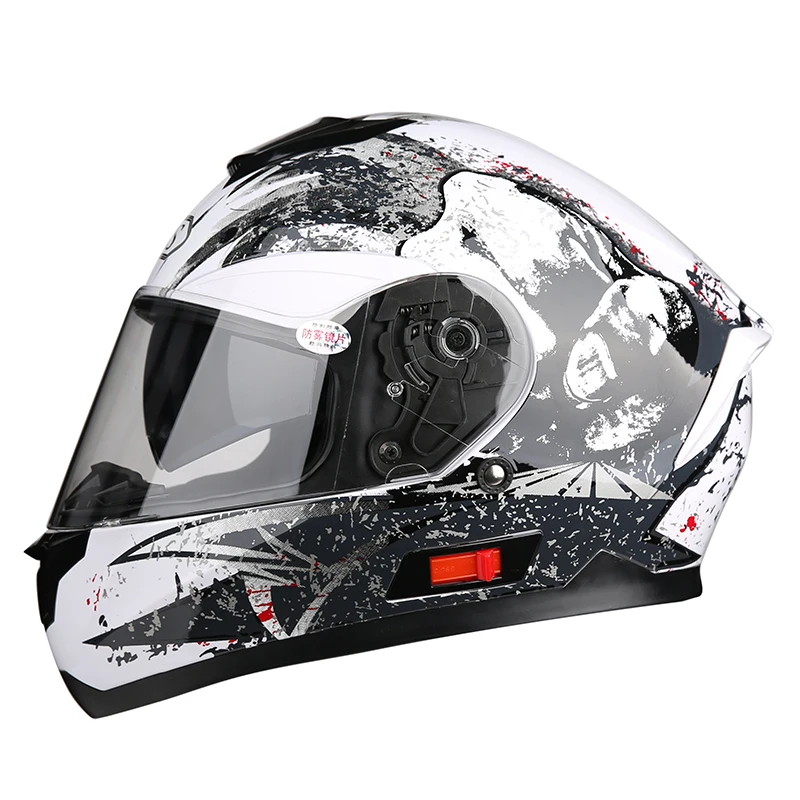 АИС Capacetes de Motociclista мотоциклетный шлем с двойным щитком полное лицо мотоцикл для мужчин гонки Casque Moto Casco Kask