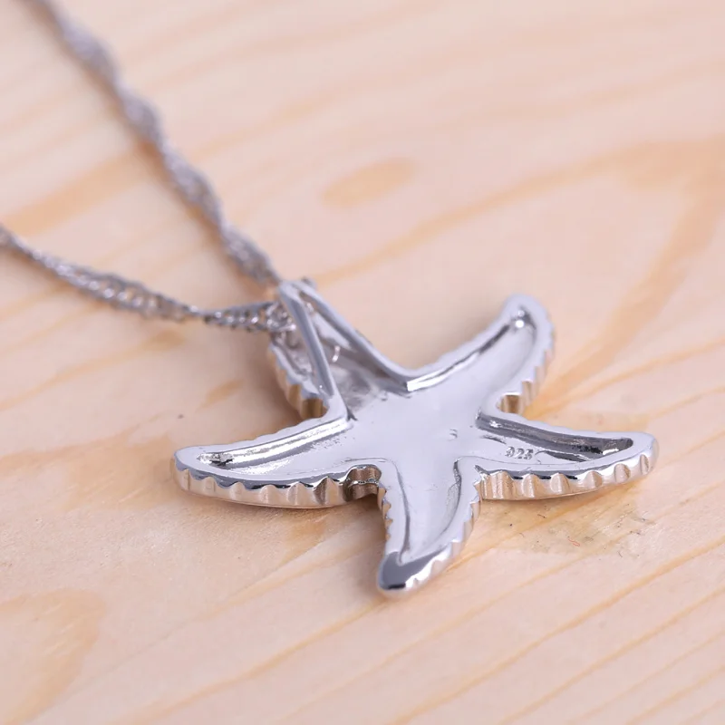 Ожерелье с подвеской в виде морской звезды опала|fire opal|orange fire opalopal opal |