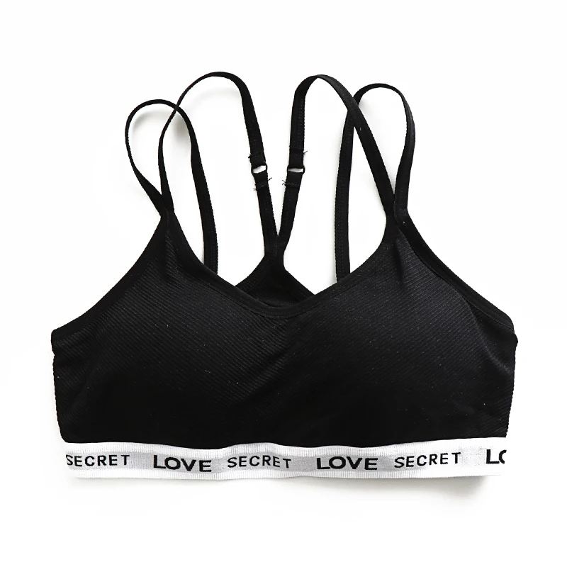 Женский спортивный укороченный топ с ремешками мягкий бюстгальтер Топ для