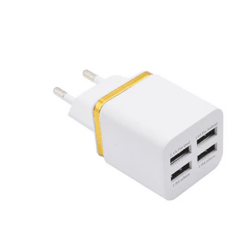 USB charger 5.1A 4 in 1 Port EU Plug Home Travel Wall Charger AC Power Adapter for Phone SZ0426#2 | Электроника