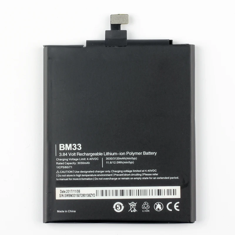 Аккумулятор BM33 для Xiaomi Mi4i Mi 4i M4i мобильный телефон 2 шт./лот литий-ионный