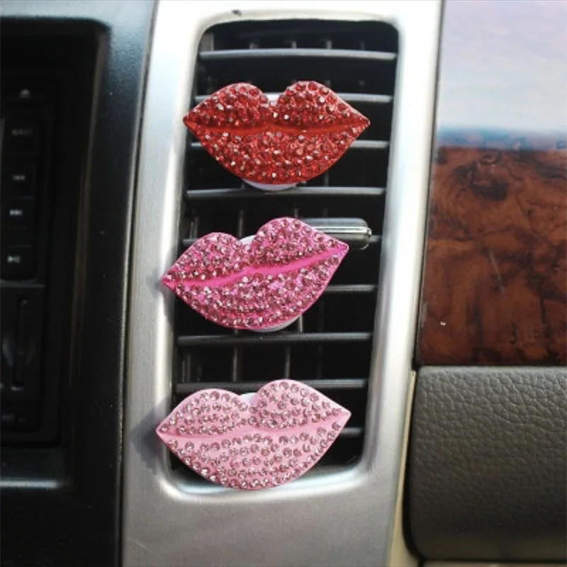 Loving sexy lips автомобильный ароматный освежитель воздуха с клипсой, диффузор, Подарочный Ароматизатор для автомобиля fresherner