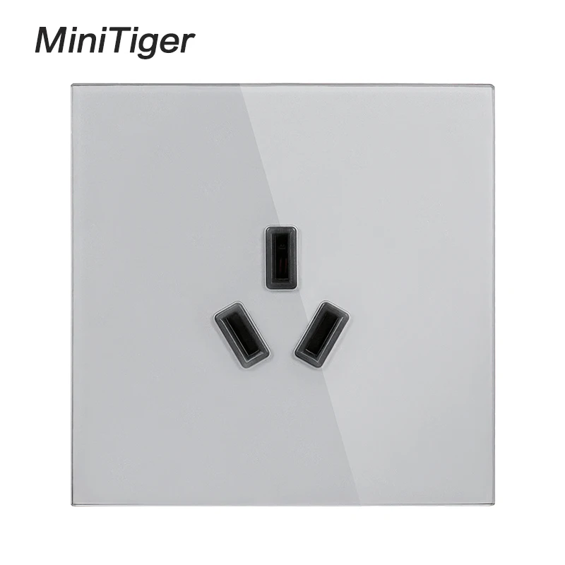 Minitiger 3 полюса стандарт AU кондиционирование воздуха настенная стеклянная панель