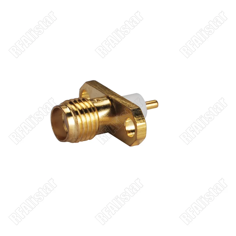 20 шт. 2 отверстия SMA радиочастотный разъем удлиненный диэлектрик