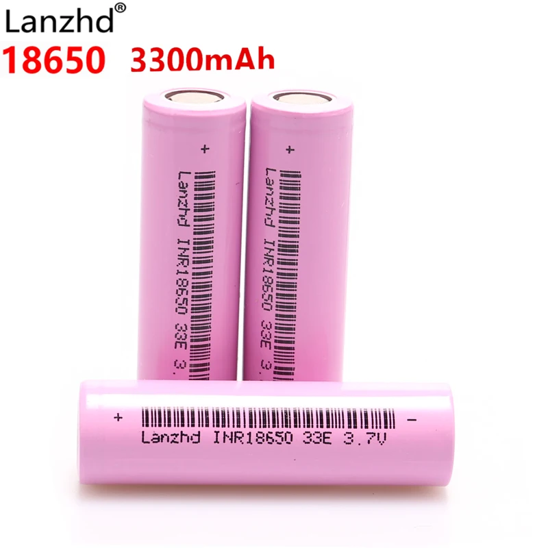18650 перезаряжаемые батареи для samsung 18650 батарея 3300mAh INR18650 30A литий-ионный 3,7 V 18650VTC7 18650(40 шт-400 шт