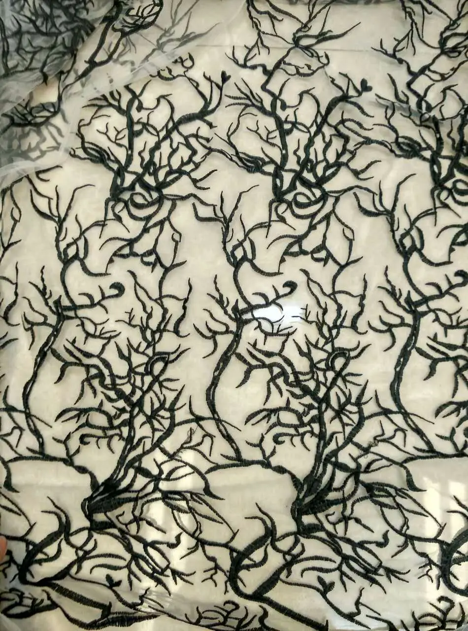 Новинка 2018 Африканское кружево 100% хлопок французская сетчатая кружевная ткань с