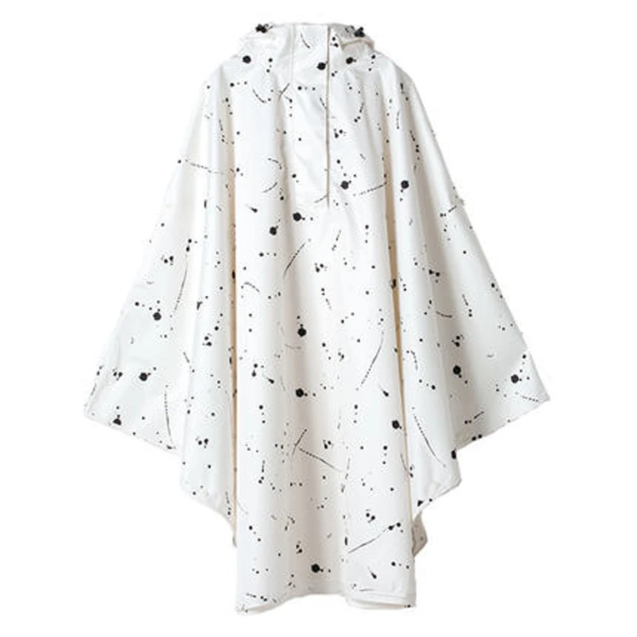 Черный дождевик для взрослых Alan Walker уличный мужской длинный стильный пончо