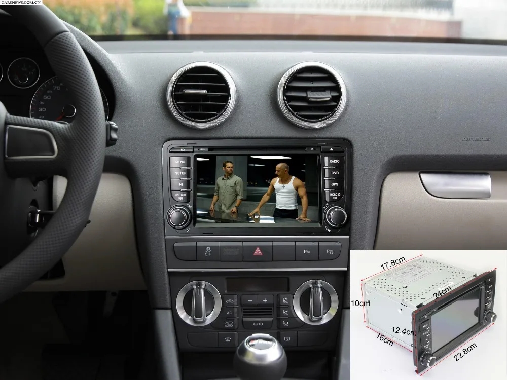 Автомобильный DVD плеер 3G 7 дюймов Android 8 1 HD четырехъядерный Wi Fi GPS навигация радио