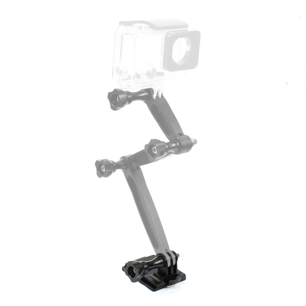 Металлическое Крепление на шлем для экшн-камер GoPro Hero Крепление на шлем NVG базовый Кронштейн черный с длинным винтом