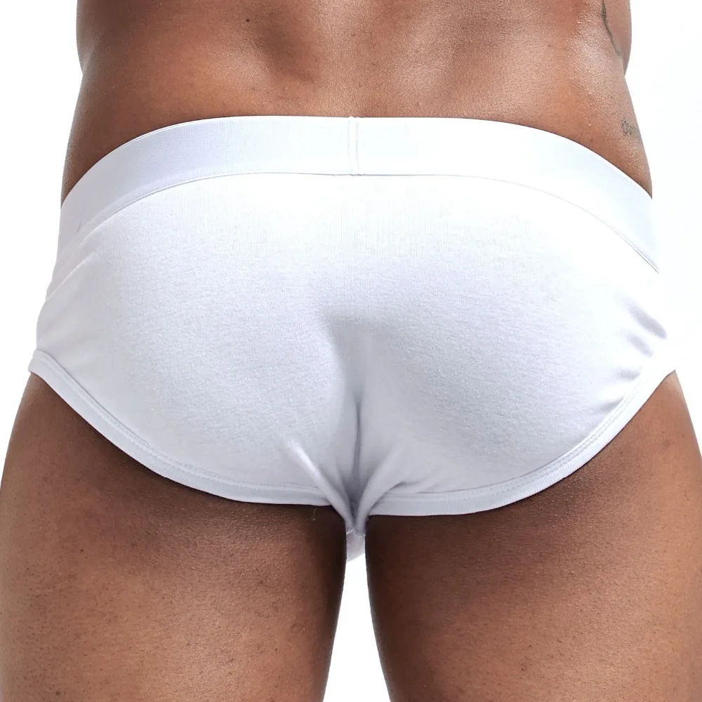 JOCKMAIL 3 шт./лот сексуальное мужское нижнее белье дышащие хлопковые мужские трусы