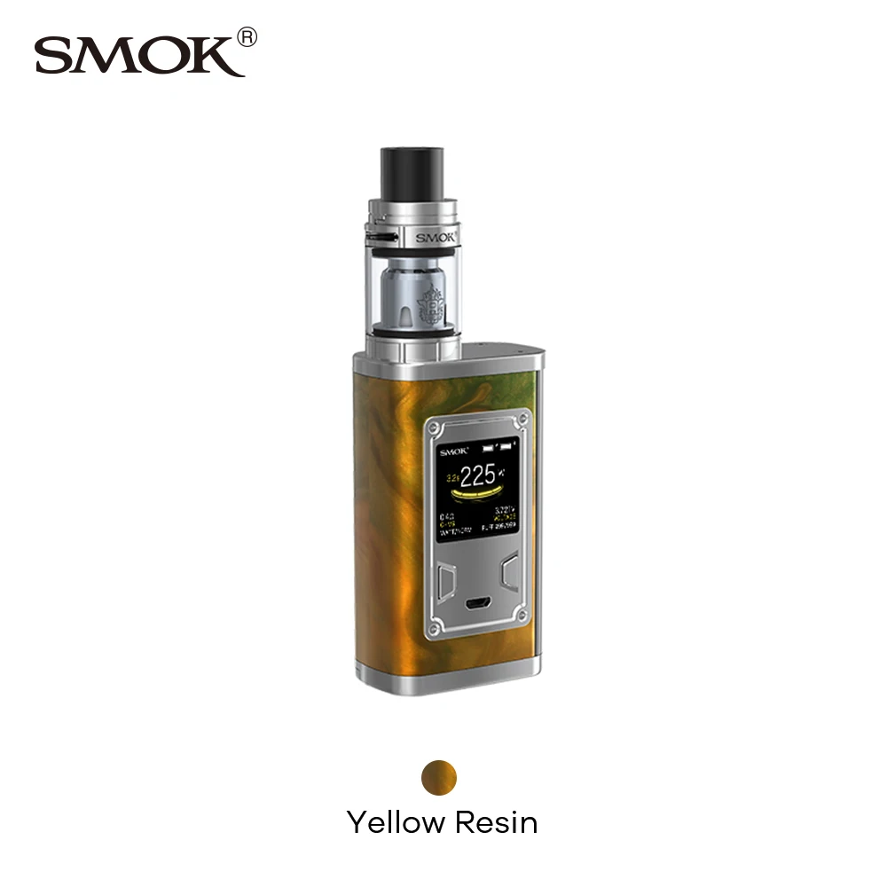 SMOK Majesty комплект из смолы с TFV8 X Baby Tank & 225 W Box Mod VS Alien Kit|smok kit|mod boxmod box kit |