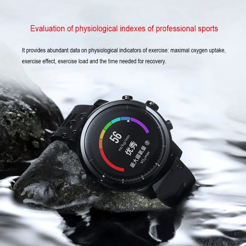 Xiaomi Оригинал Amazfit 2 Stratos Pace Смарт-часы мужские с GPS часы PPG монитор сердечного ритма