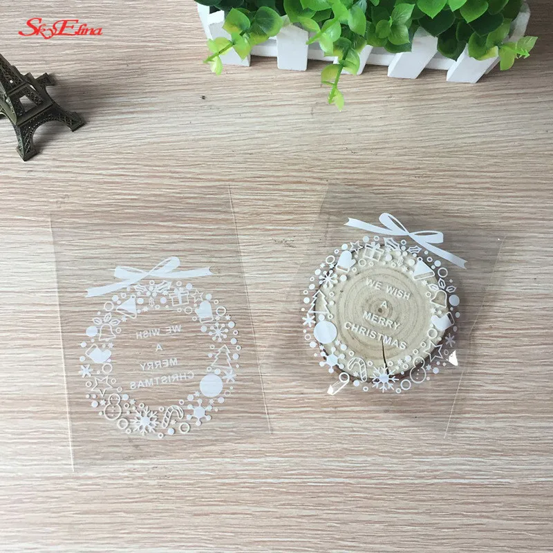 Мульти Стиль Прекрасный 100 шт OPP маленький монстр острые зубы выпечки