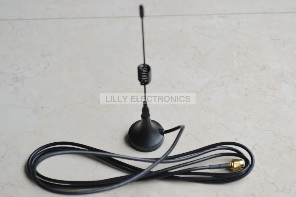 

433MHZ 3.5dbi antenna with Magnetic base & SMA Plug