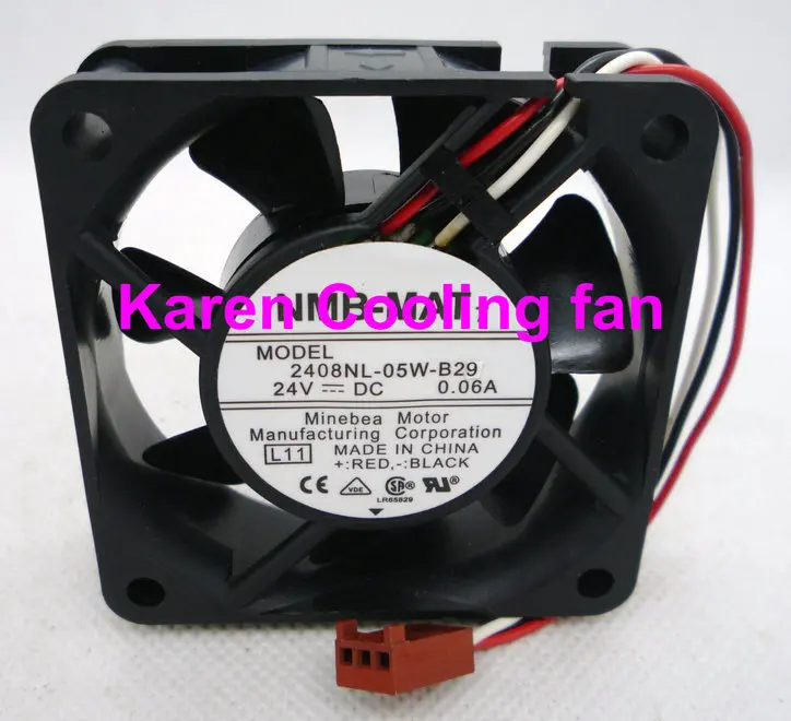 NMB New Original**  6CM 6020 2408NL-05W-B29 24V 0.06A Cooling Fan